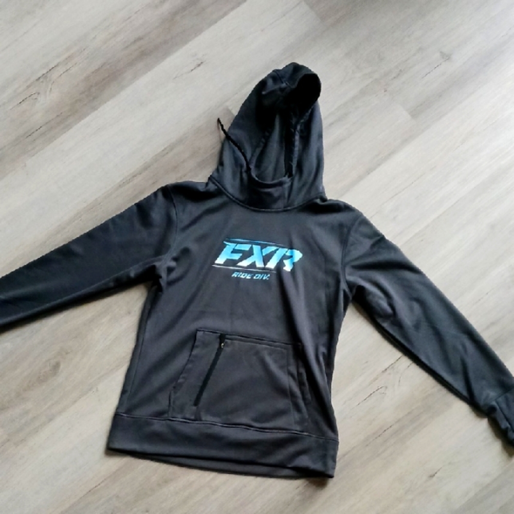 Gray FXR hoodie